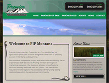Tablet Screenshot of pipmontana.com
